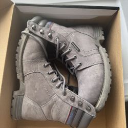 Women  Echo Caterpillar Waterproof Steel Toe Work Boot 