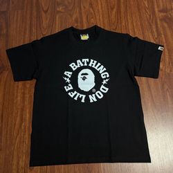 Bape Black Tee 