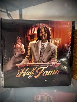 The Polo G Hall of Fame signed CD w/ shirt M & XL