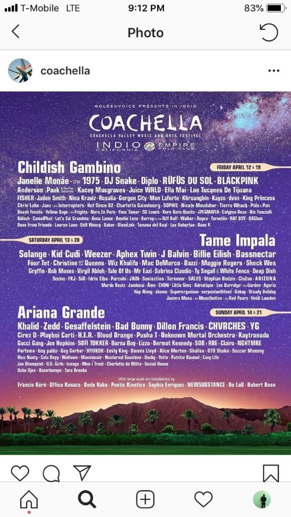 Coachella ticket