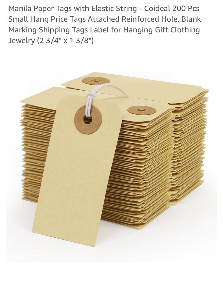 Paper Tags