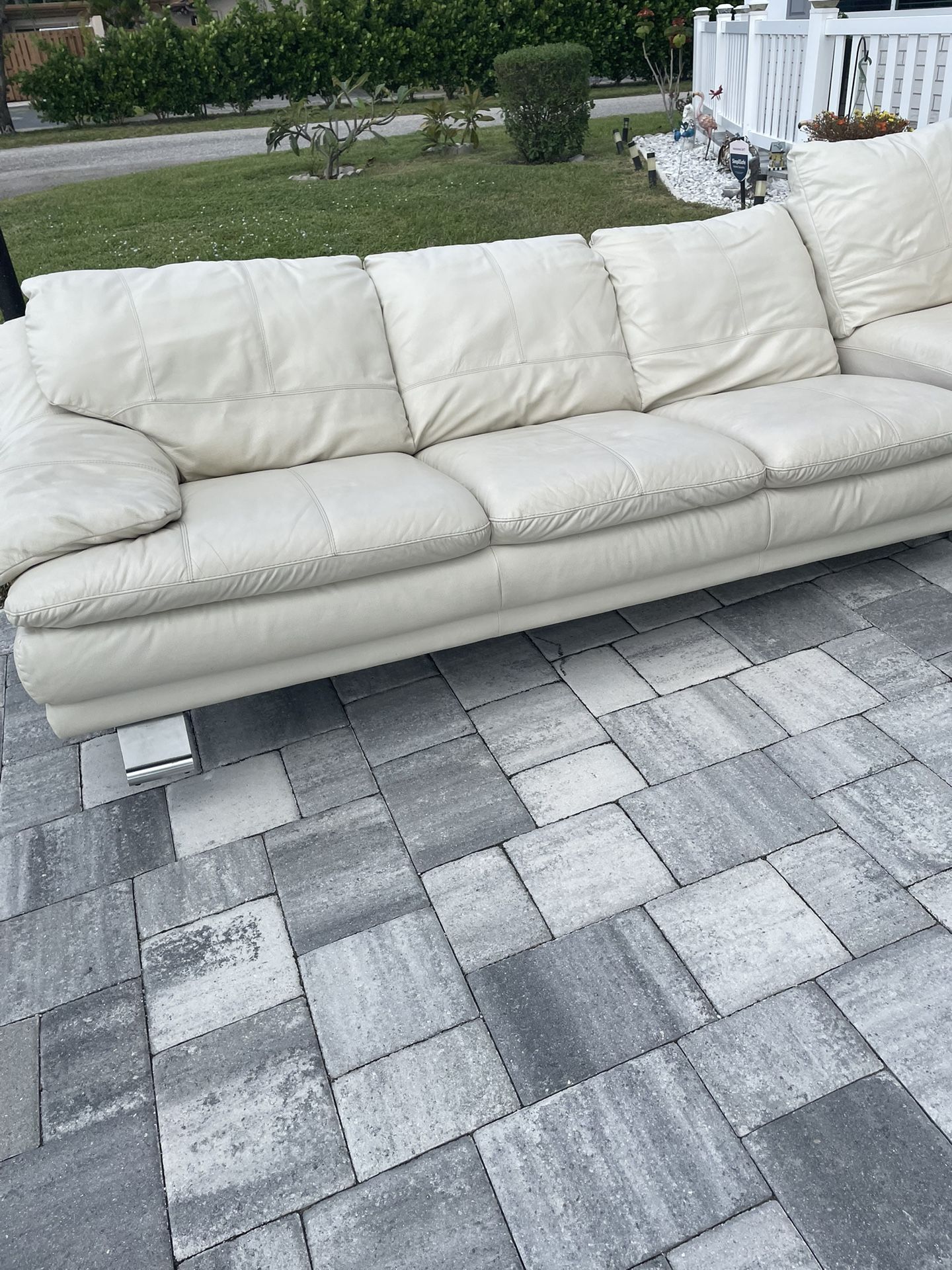 Leather Sectional