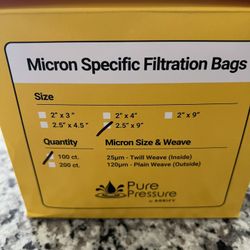 Pure Pressure Rosin Bags