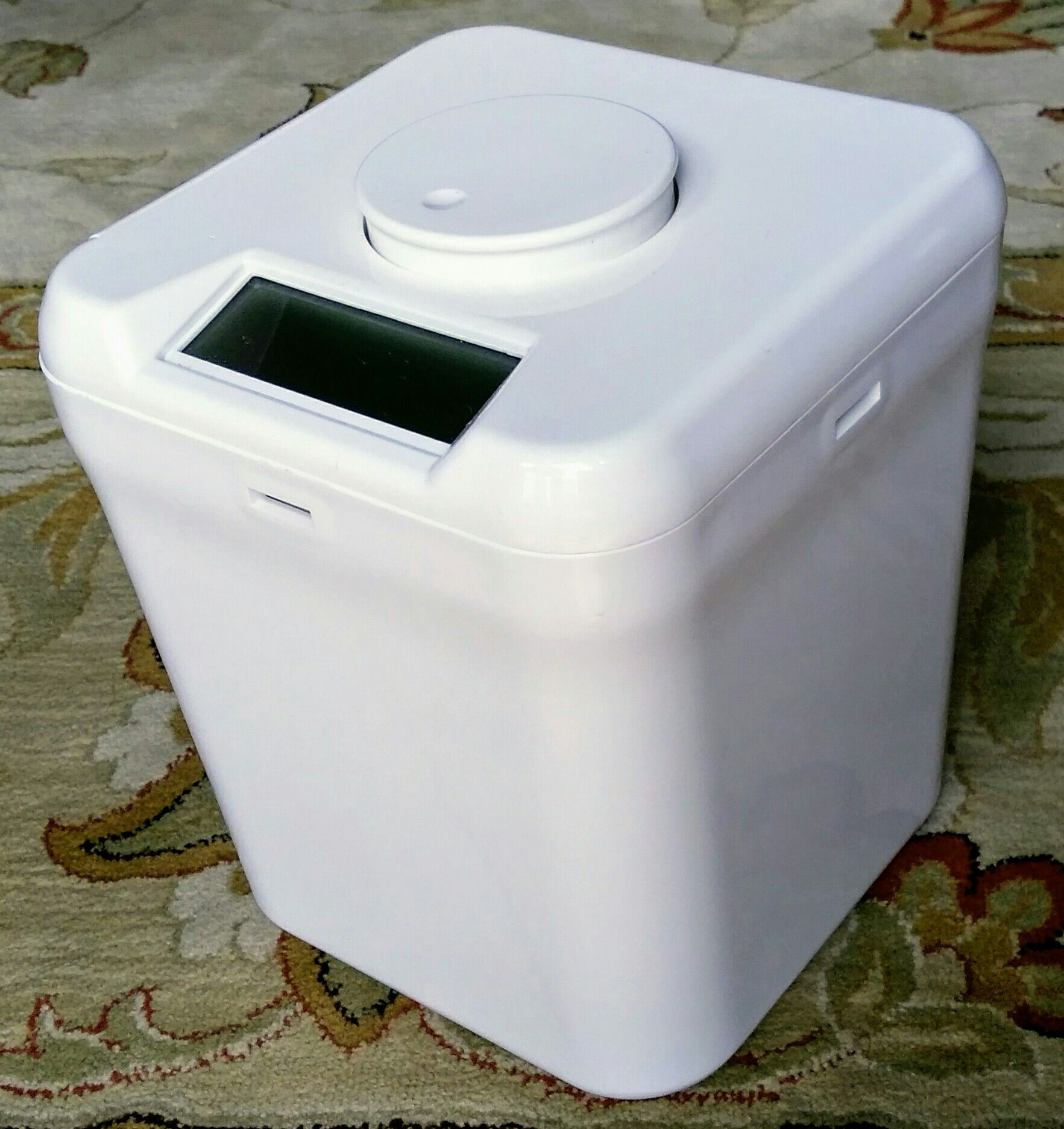 Kitchen Safe time locking food container white lid/base