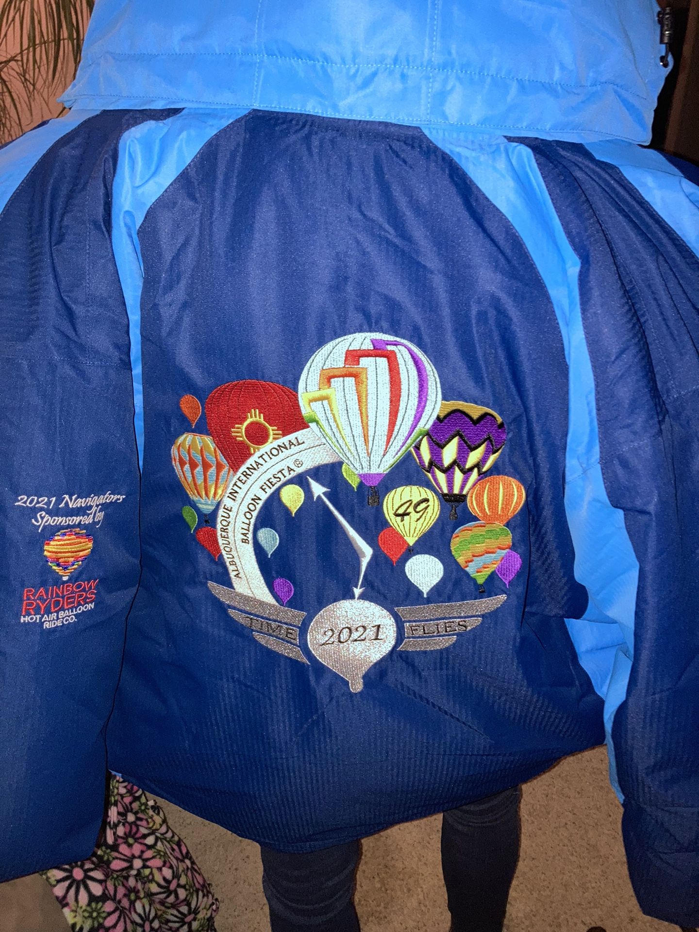 Authentic 2021 Albuquerque NM International Baloon Fiesta  jacket