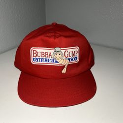 Red Bubba Gump Shrimp Co. Snap Back Hat