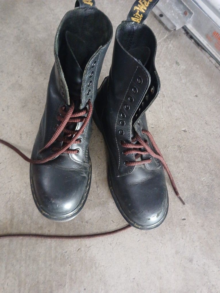 Steel Toe Doc Martens Size 8 Men