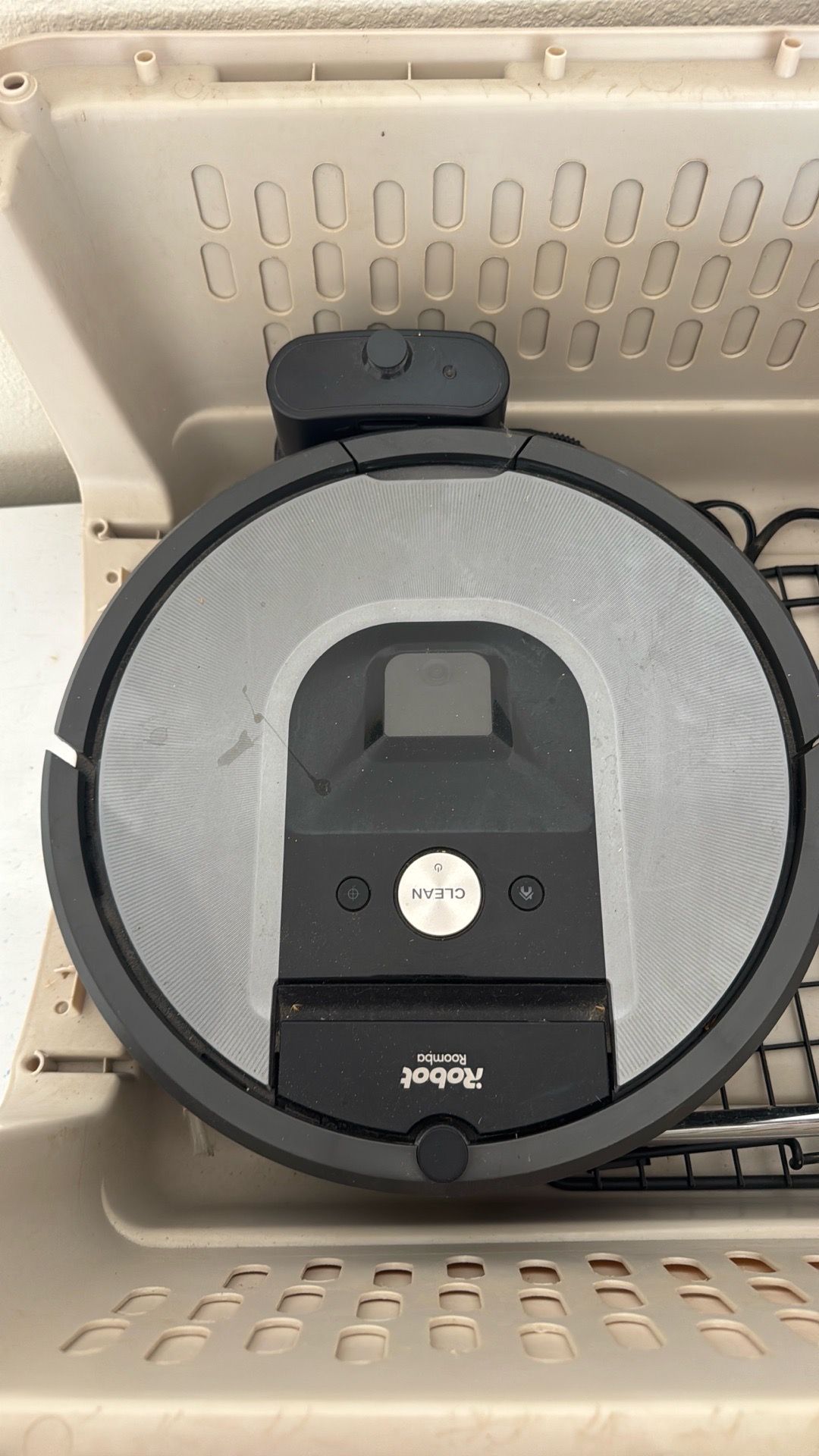 iRobot Roomba and charger