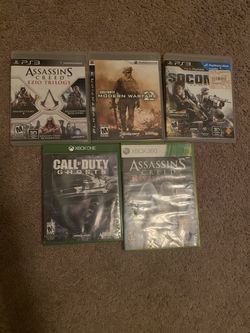 PS3 and Xbox games