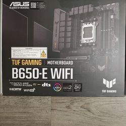 ASUS TUF Gaming B650-E WIFI Motherboard+ AMD Ryzen 7 7800X3DCPU Bundle With 32GB DDR5-6000 Kit