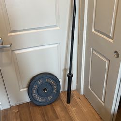 Olympic Barbell And Plates