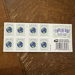 50 sheets USA 2020 Earth Day FOREVER Booklet of 20x50