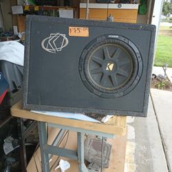 Kicker Speaker Box Amplifiers Sold Separately