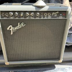 Vintage 1986 Fender USA Champ 12 Tube Guitar Amp Snakeskin SMOKIN’!