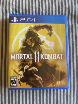 MORTAL KOMBAT 2 for PS4 (played once) mint condition