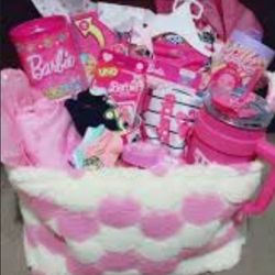 New Barbie CHRISTMAS BUNDLE   - 9 Piece Hot PINK Christmas 