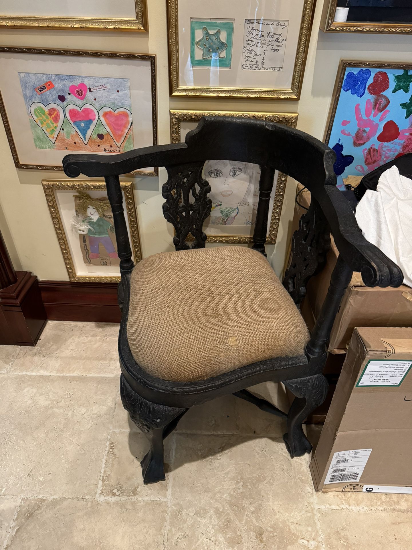 Arhaus Oriental Chair 