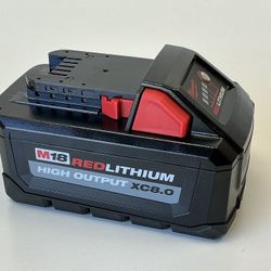 Milwaukee M18 18-Volt Lithium-Ion HIGH OUTPUT XC 8.0 Ah Battery
