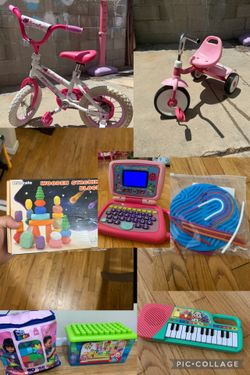 Toddler bike & toy bundle