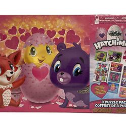 Hatchimals 8 Puzzle Pack - Brand New Never opened
