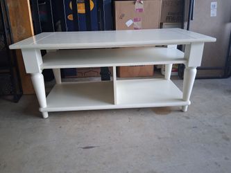 Solid Wood TV MEDIA stand or Smaller coffee table, good condition