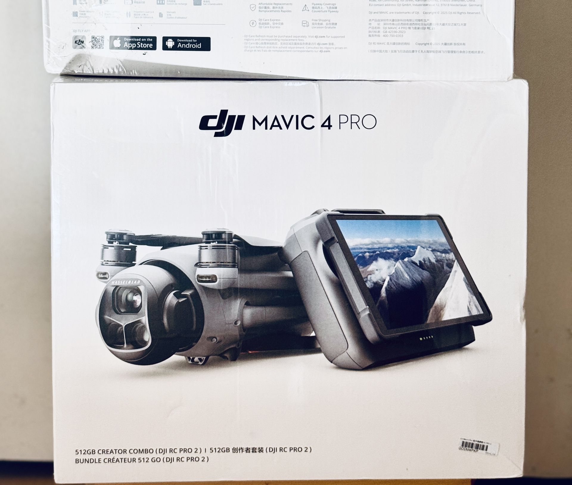Mavic 4 Pro DJI creator combo