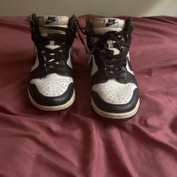 High Top Panda Dunks