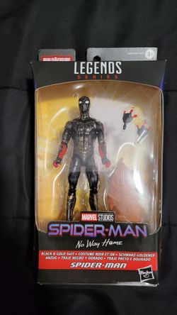 Marvel Legends Spider-Man Black & Gold Suit Figure