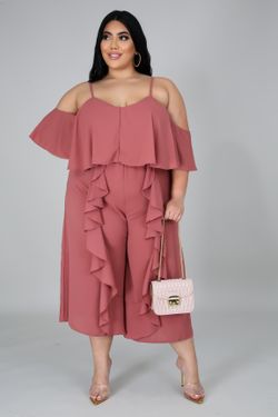 Cold shoulder romper