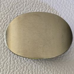 Silver Tone Metal Women's Belt Buckle 