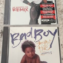 2 CD LOT: P. Diddy Remix & Bad Boy Greatest Hits