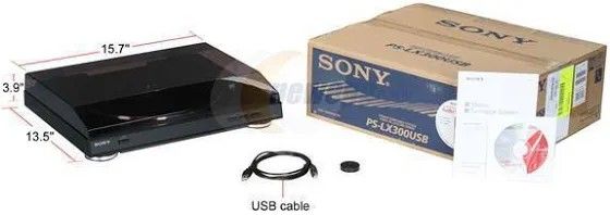 Sony PS - Lx300 USB Turntable New