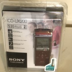 Sony MP3 player 500 our voice recorder and more
