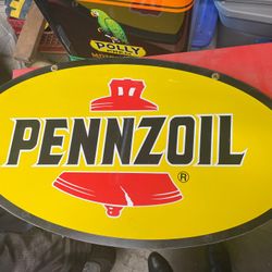 Pennzoil Original Metal Memorabilia 