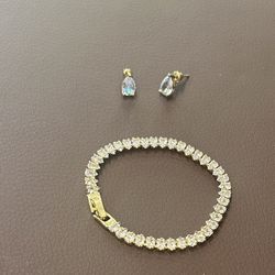 Bracelet & Earrings 