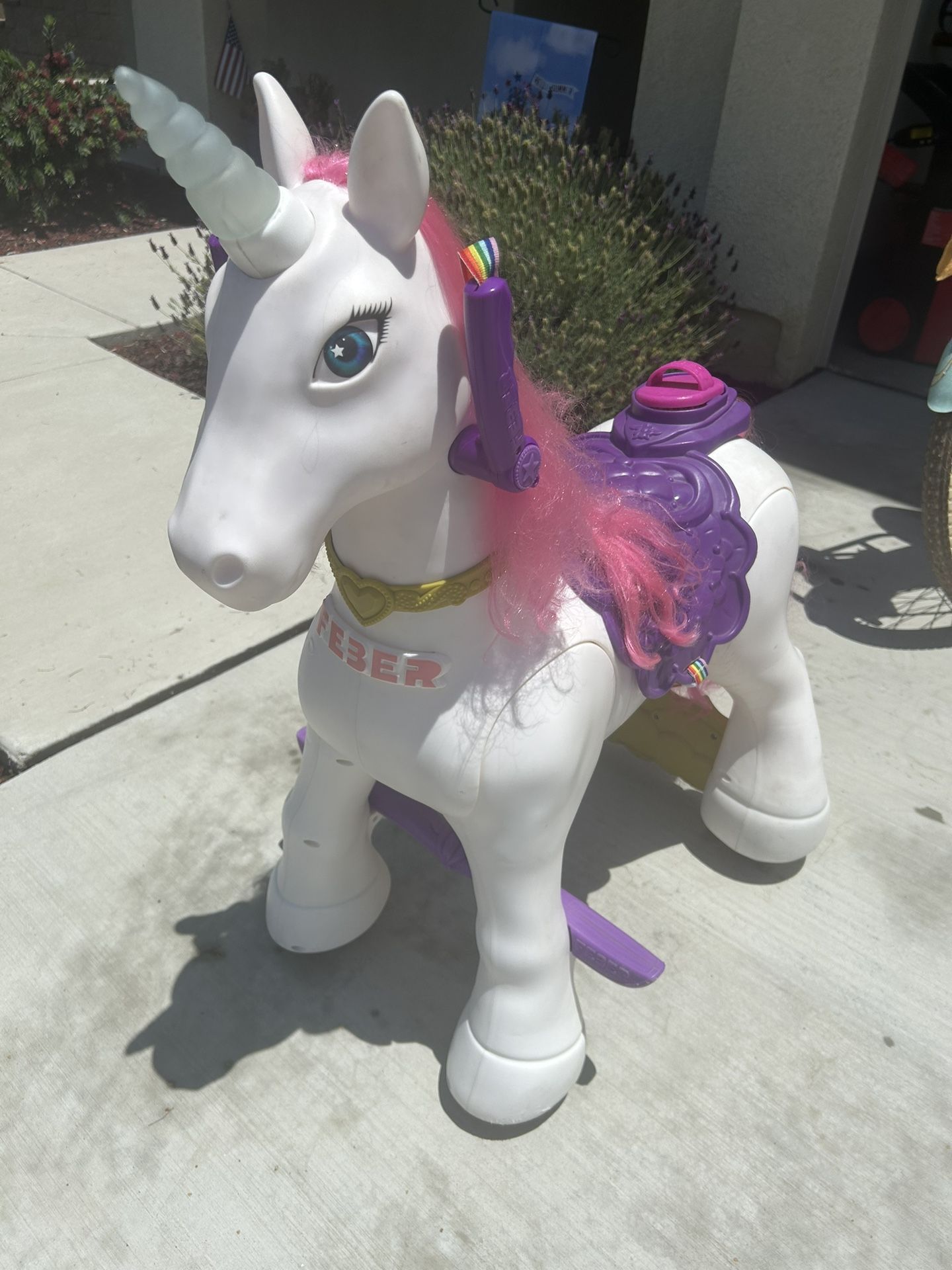 12v Feber Ride On Unicorn