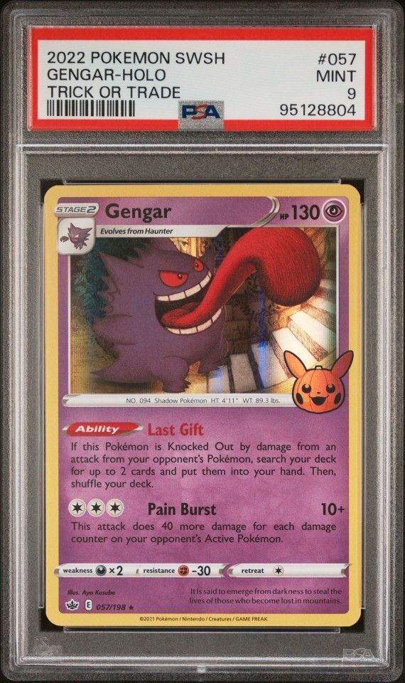 gengar pokemon halloween card #57 Prices | Trick or Trade 2024 that Pokmon is Knocked Out. Carta Pokmon Gengar 057/198 Tcg