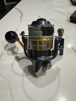 (Murrieta) Shimano Twin Power 14000 salt water fishing reel like new.