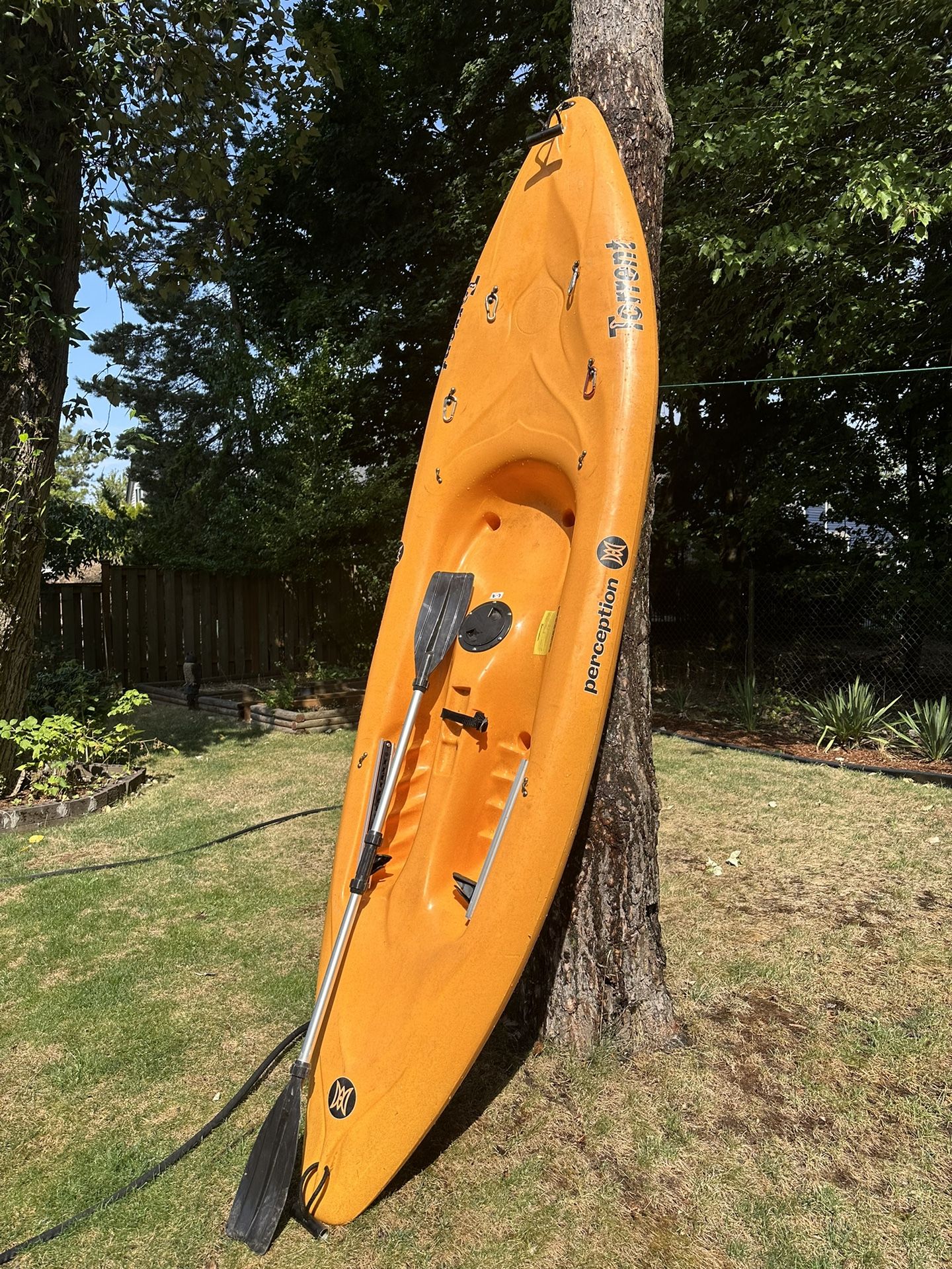 Perception Torrent Orange Kayak
