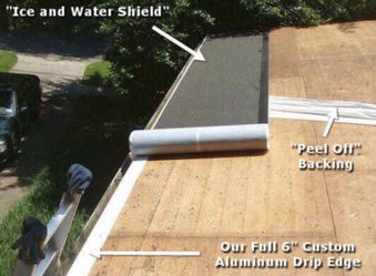 Ice & water shield - Peel & Stick - 200 Sq/ft roll - $38 each