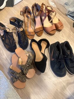 Mixed Women's Shoes Lot – 5 Pairs