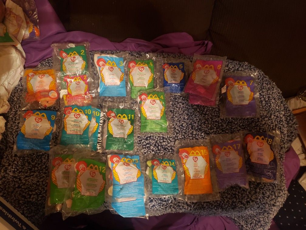 McDonald's TY Beanie Babies Sealed!
