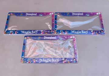 3 Disney Disneyland license plate