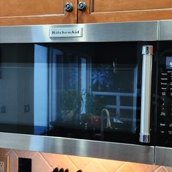 KitchenAid KMHS120ESS 30" 1000-Watt Microwave Hood Combination 