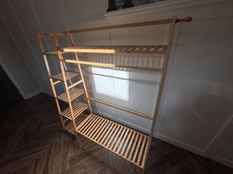 Shoe and coat rack
