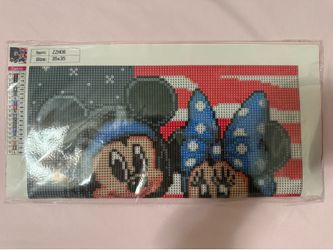 Disney Mickey & Minnie Diamond Art Kit (Pick Up Only)
