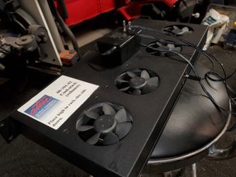 ATM Cool-stack I Exhaust Four rack-mounted exhaust fans for server IT cabinet