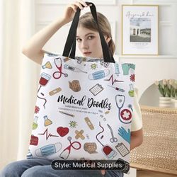 Themed Printed women Tote Bag
