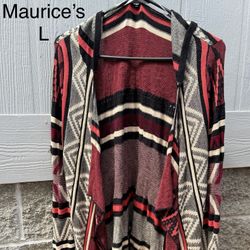 Maurice’s Patterned Cardigan With Good