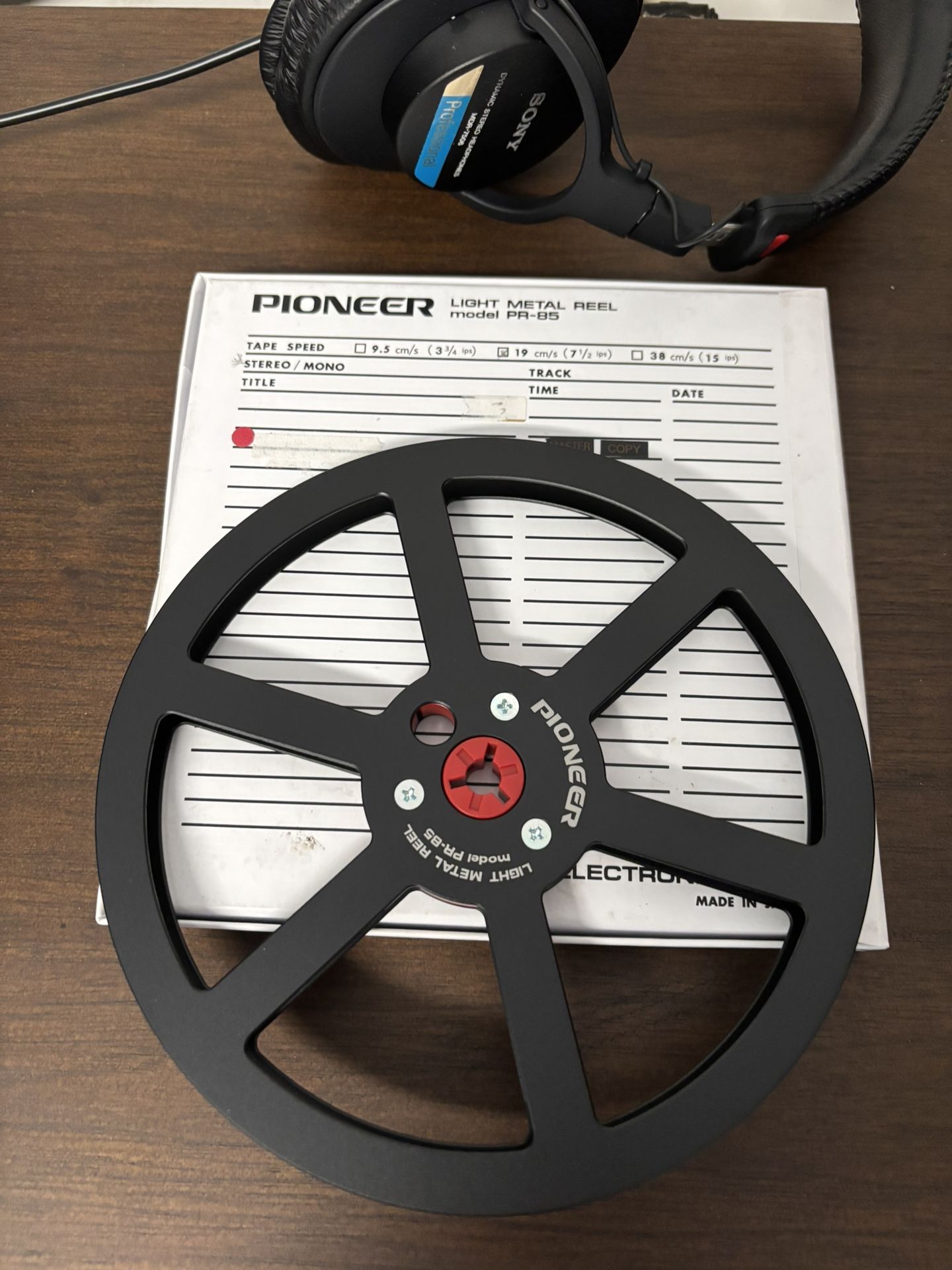 PIONEER CUSTOM 7” Reel